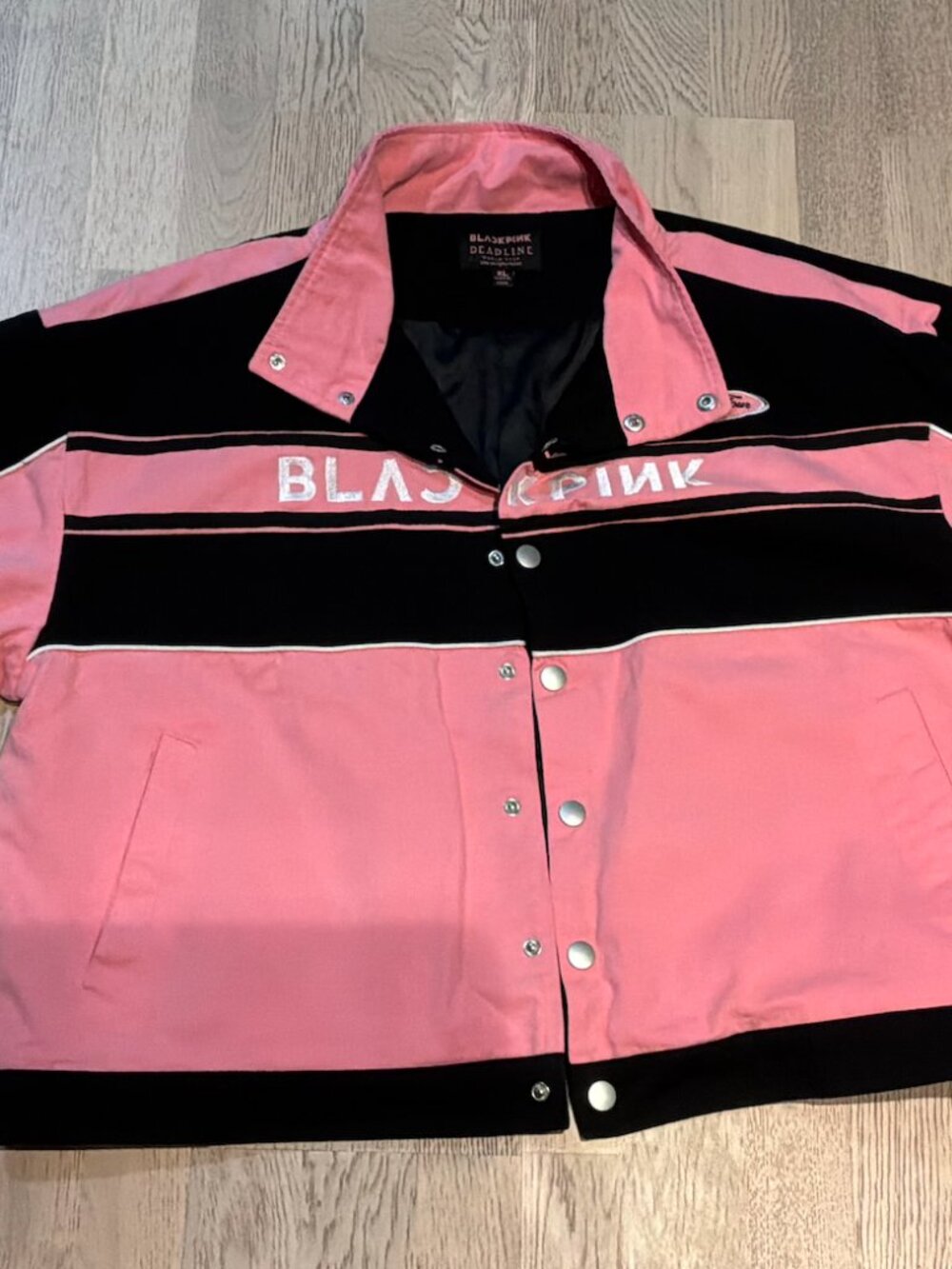 XL BLACKPINK Moto Racing Jacket